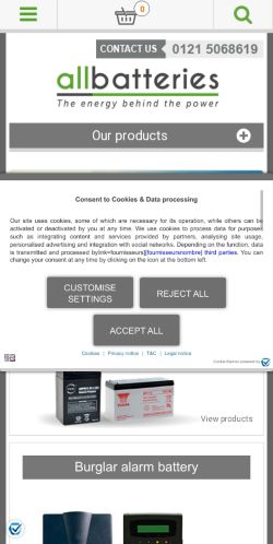 Mobile page screenshot