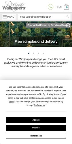 Mobile page screenshot