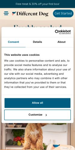 Mobile page screenshot