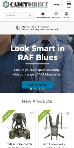 Mobile page screenshot