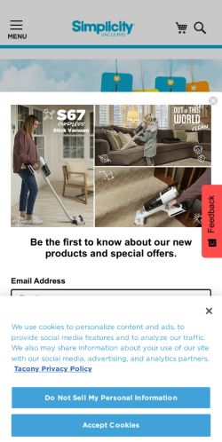 Mobile page screenshot