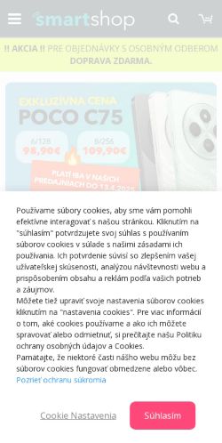Mobile page screenshot