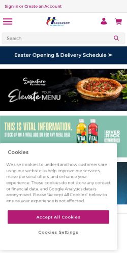 Mobile page screenshot