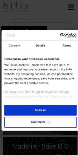 Mobile page screenshot
