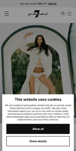 Mobile page screenshot