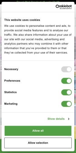 Mobile page screenshot