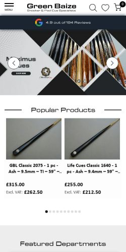 Mobile page screenshot
