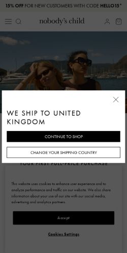 Mobile page screenshot
