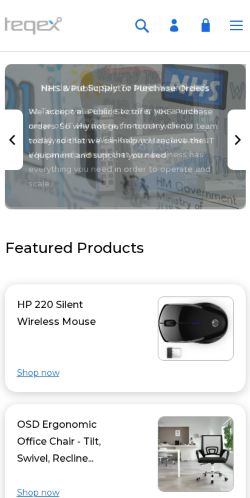 Mobile page screenshot