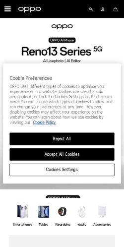 Mobile page screenshot