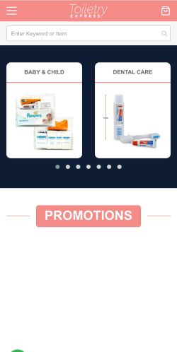 Mobile page screenshot
