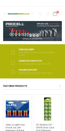 Mobile page screenshot