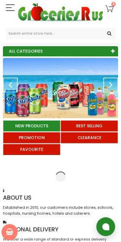 Mobile page screenshot