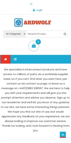 Mobile page screenshot