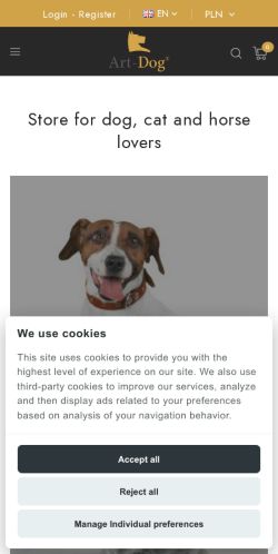 Mobile page screenshot