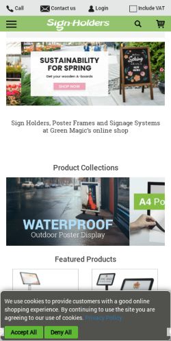 Mobile page screenshot