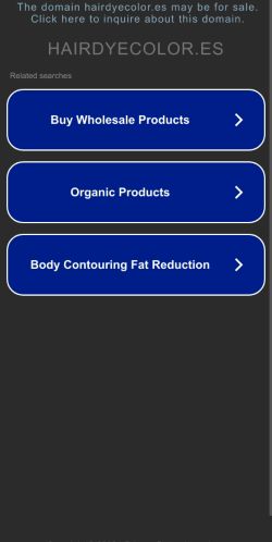 Mobile page screenshot