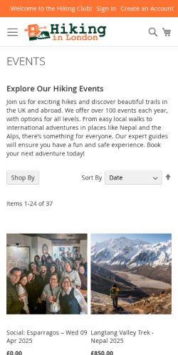 Mobile page screenshot