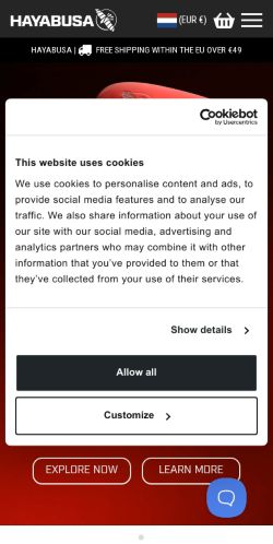 Mobile page screenshot