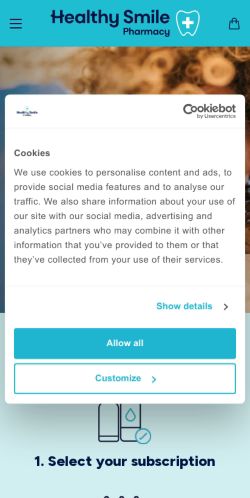 Mobile page screenshot