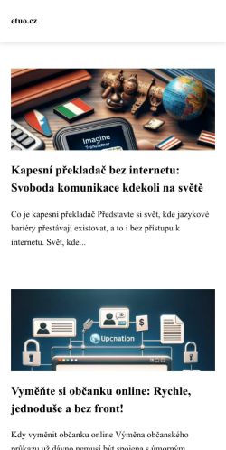 Mobile page screenshot