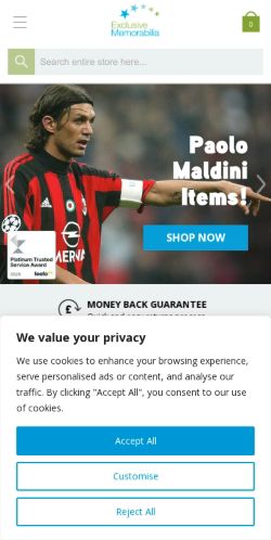 Mobile page screenshot