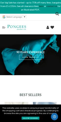 Mobile page screenshot