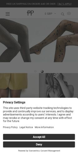 Mobile page screenshot
