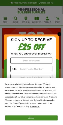 Mobile page screenshot