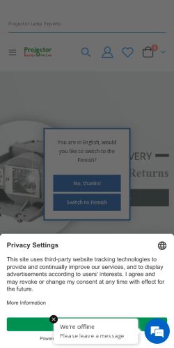 Mobile page screenshot