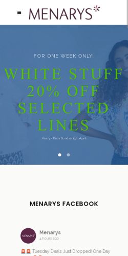 Mobile page screenshot