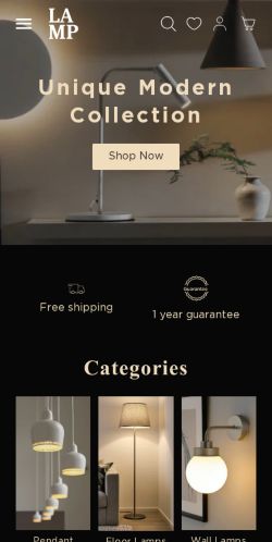 Mobile page screenshot