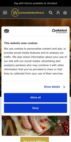 Mobile page screenshot