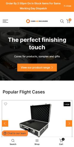 Mobile page screenshot