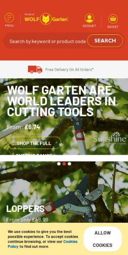 Mobile page screenshot