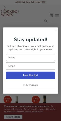 Mobile page screenshot