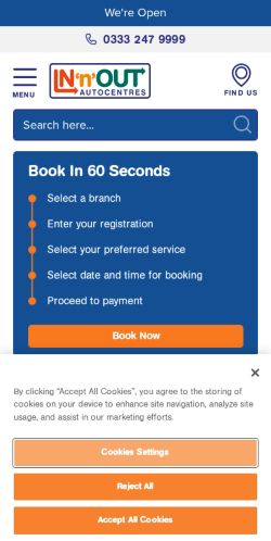 Mobile page screenshot