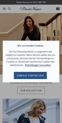 Mobile page screenshot