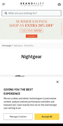 Mobile page screenshot