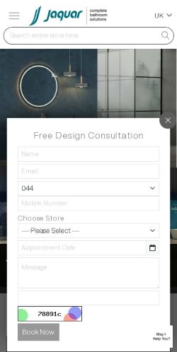 Mobile page screenshot