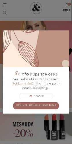 Mobile page screenshot