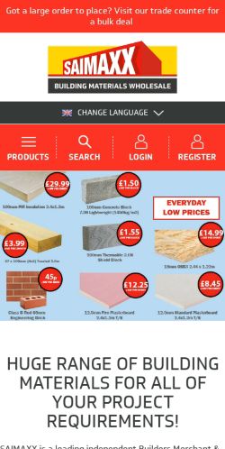 Mobile page screenshot