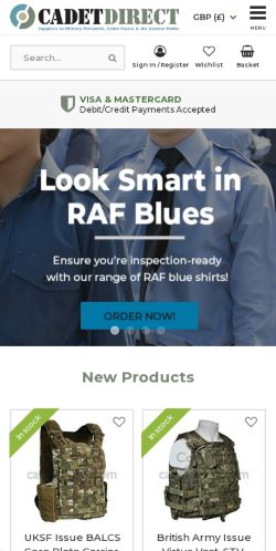 Mobile page screenshot