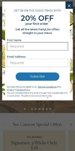 Mobile page screenshot