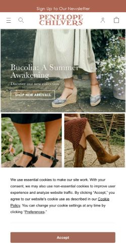 Mobile page screenshot