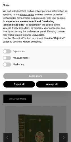 Mobile page screenshot