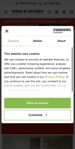 Mobile page screenshot