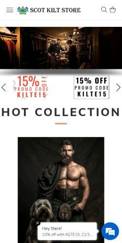 Mobile page screenshot