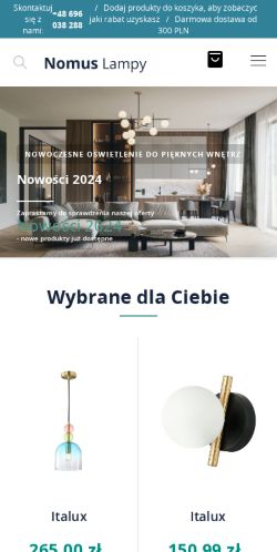 Mobile page screenshot