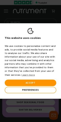 Mobile page screenshot